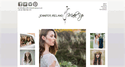 Desktop Screenshot of jenniferirelandmakeup.co.uk