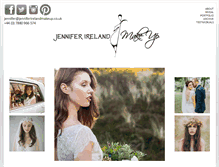 Tablet Screenshot of jenniferirelandmakeup.co.uk